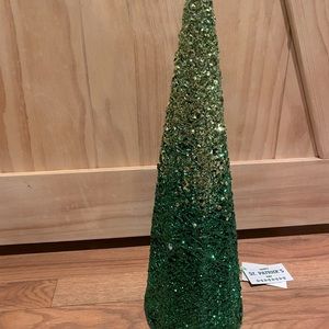 Green Sequin Tree